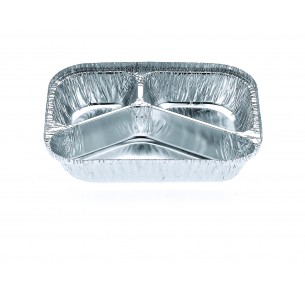 7420 - 3 Cavity Meal Tray